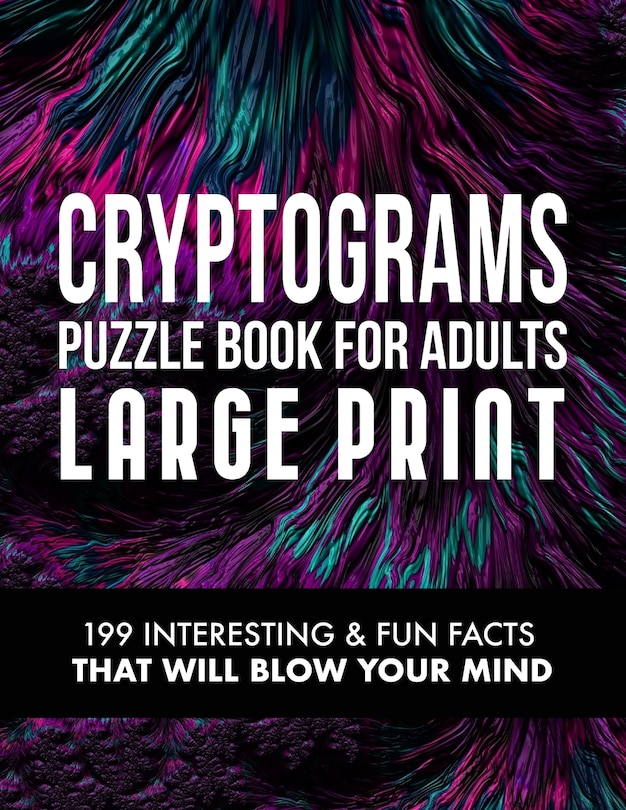 Couverture_Cryptograms Puzzle Book for Adults