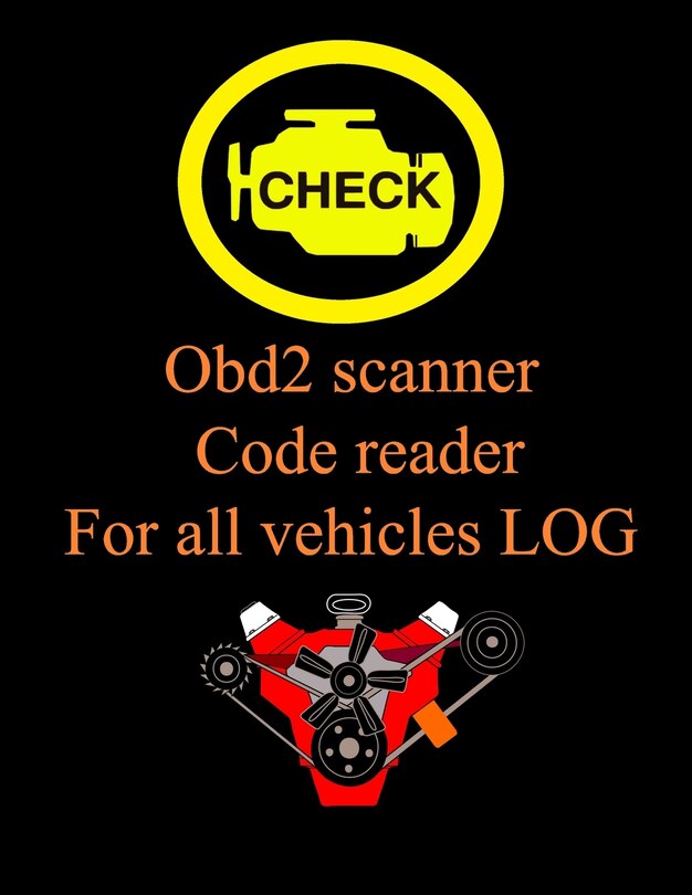 Front cover_Obd2 scanner Code reader For all vehicles LOG