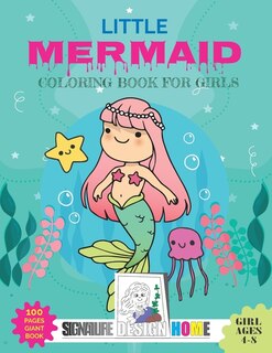 Couverture_Little mermaid Coloring Book