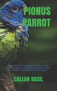 Front cover_Pionus Parrot