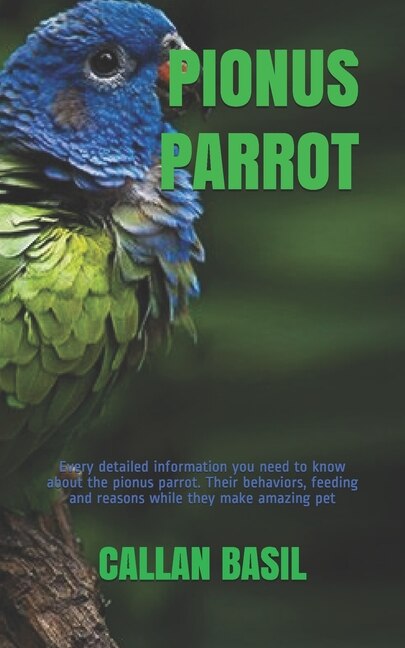 Front cover_Pionus Parrot