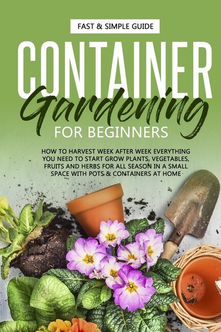 Couverture_Container Gardening for Beginners
