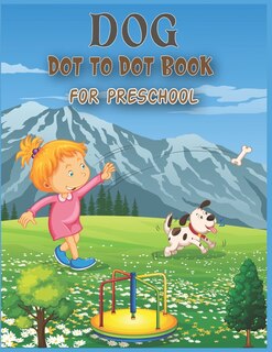 Front cover_Dog Dot to Dot Book For Preschool