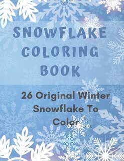 Front cover_Snowflake Coloring Book