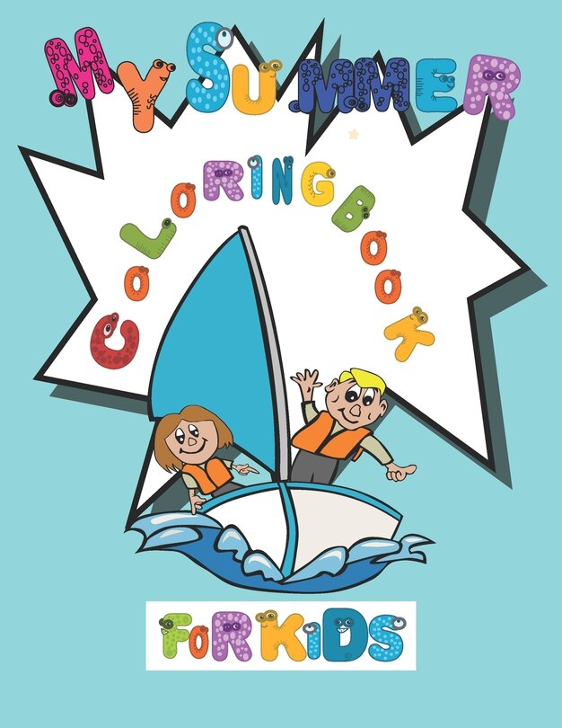 Front cover_My Summer Coloring book for kids