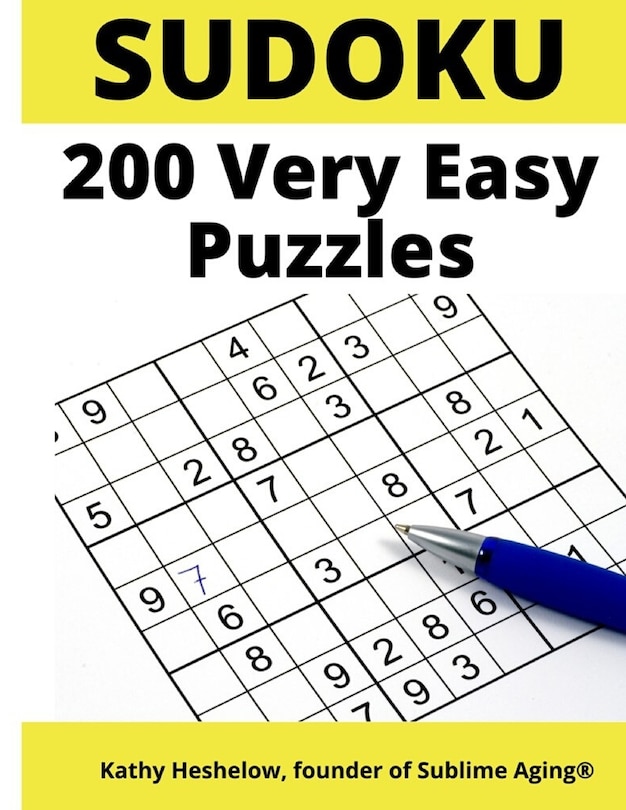 Front cover_Sudoku 200 Very Easy Puzzles
