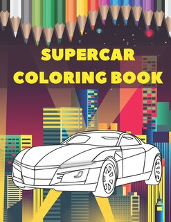 Couverture_Supercar Coloring Book