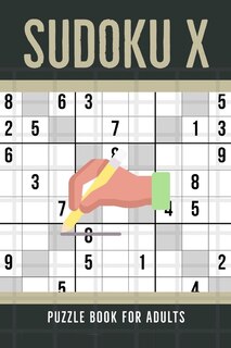 Couverture_Sudoku X Puzzle Book For Adults