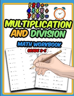 Couverture_Multiplication and Division Math Workbook