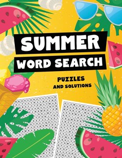 Couverture_Summer Word Search Puzzles and Solutions