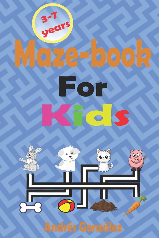 Couverture_Maze-book for Kids - 3-7 Years