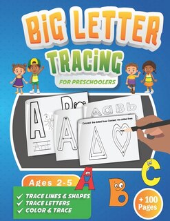 Front cover_Big Letter Tracing for Preschoolers