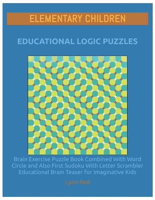 Front cover_Elementary Children Educational Logic Puzzles