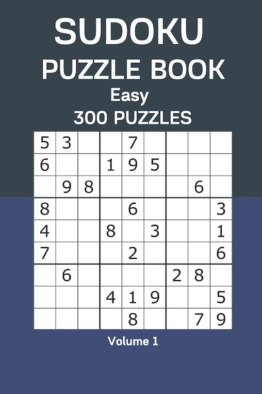Front cover_Sudoku Puzzle Book Easy