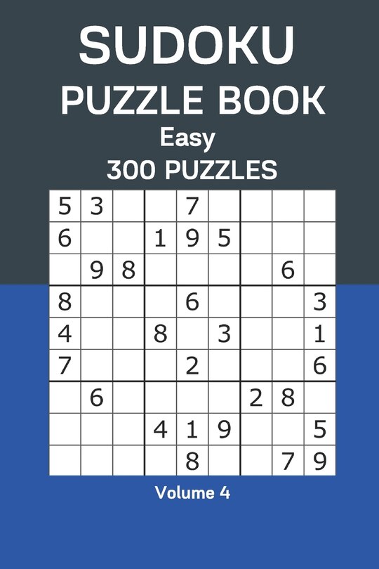 Front cover_Sudoku Puzzle Book Easy