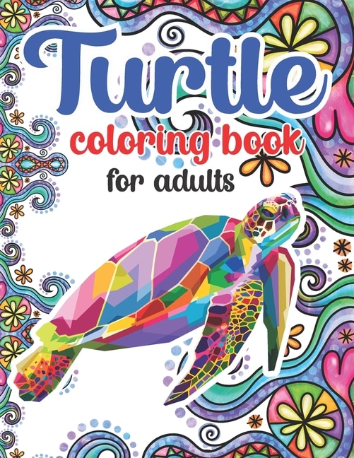 Couverture_Turtle Coloring Book For Adults