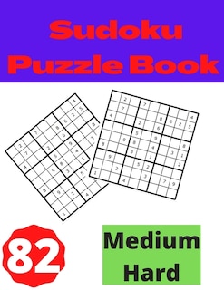 Front cover_Sudoku Puzzle Book Medium Hard