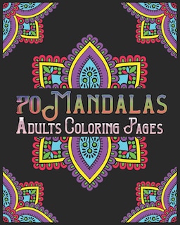 Couverture_70 mandalas adults coloring pages