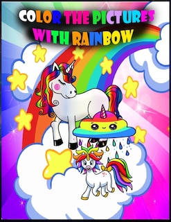 Front cover_Color the pictures with rainbow