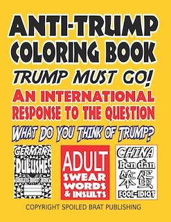 Front cover_Anti-Trump Coloring Book