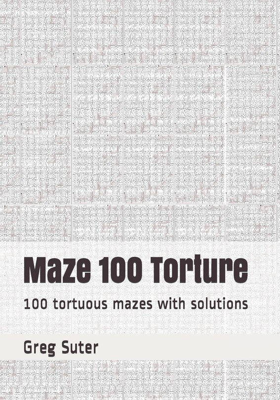Couverture_Maze 100 Torture