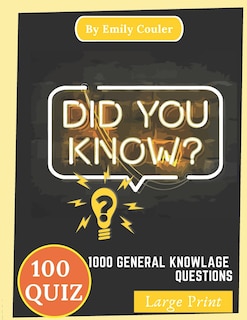 Front cover_Did You Know