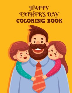 Front cover_Happy Father's Day Coloring Book