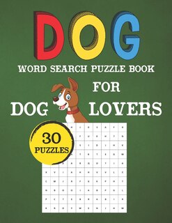 Couverture_Dog Word Search Puzzle Book For Dog Lovers