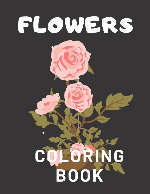 Couverture_Flowers Coloring Book
