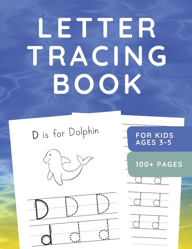 Letter Tracing Book For Kids Ages 35 Abc Handwriting Practice