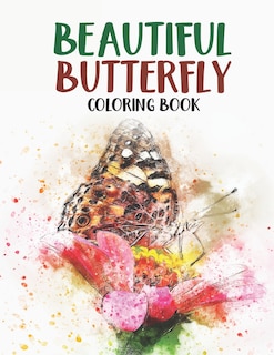Front cover_Beautiful Butterfly Coloring Book