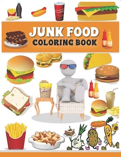 Front cover_Junk food coloring book