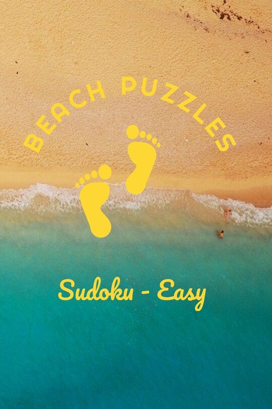 Front cover_Beach Puzzles - Sudoku - Easy