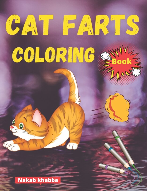 Couverture_cat farts coloring book