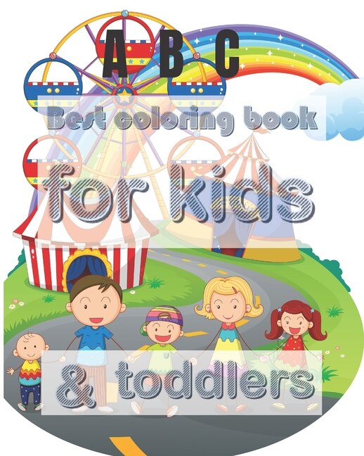 Couverture_Best coloring book for kids & toddlers