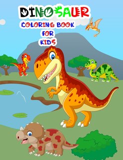 Front cover_Dinosaur Coloring Book for Kids