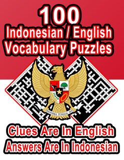 Front cover_100 Indonesian/English Vocabulary Puzzles
