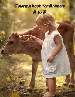 Front cover_Coloring book for Animals A to Z