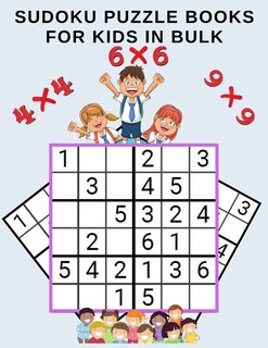 Front cover_Sudoku Puzzle Books for Kids in Bulk