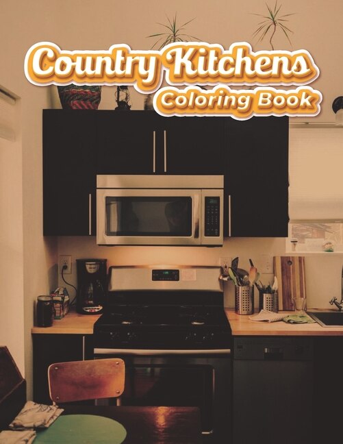 Couverture_Country Kitchens Coloring Book