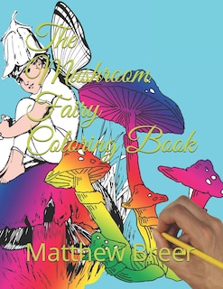 Front cover_The Mushroom Fairy Coloring Book