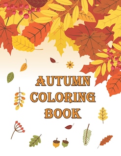 Front cover_Autumn Coloring Book