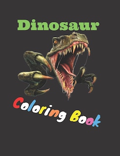 Front cover_Dinosaur Coloring Book