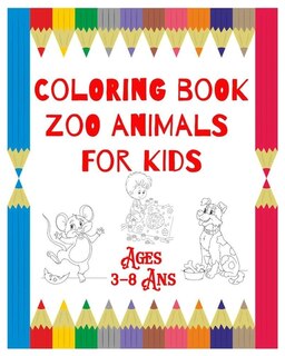 Front cover_Coloring Book Zoo Animals
