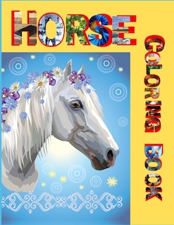 Couverture_Horse Coloring Book