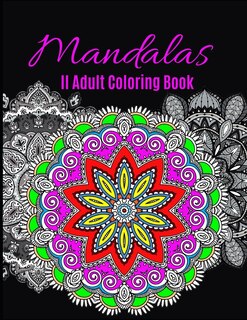 Couverture_Mandalas Adult Coloring Book