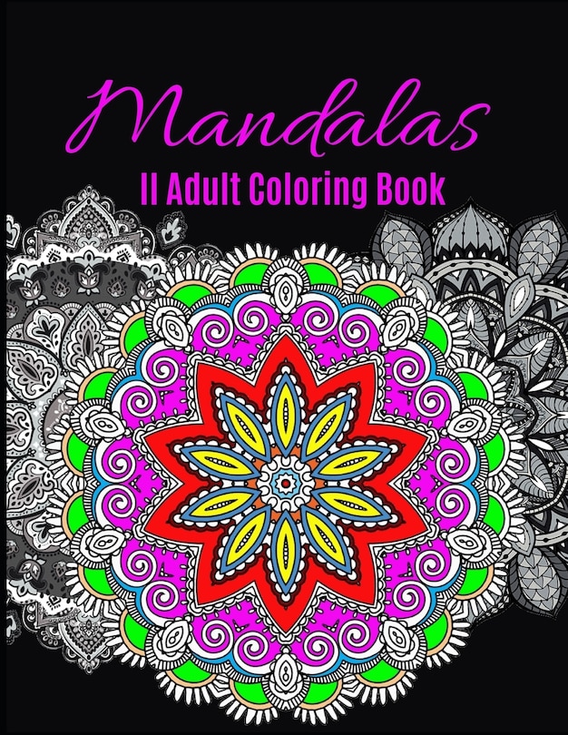 Couverture_Mandalas Adult Coloring Book