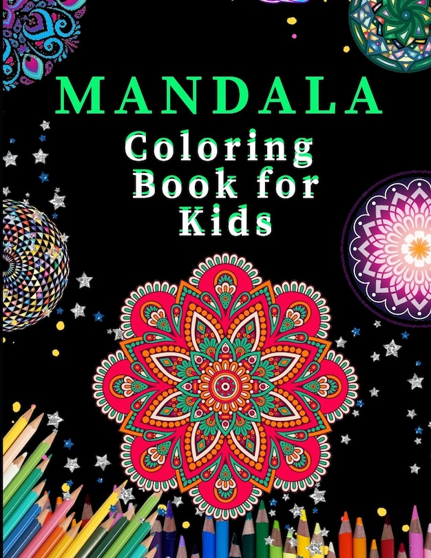 Couverture_Mandala Coloring Book for kids