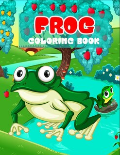 Front cover_Frog coloring book