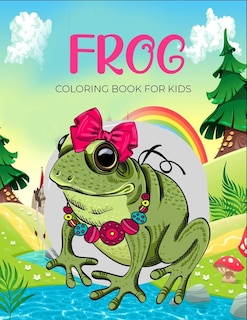 Couverture_Frog coloring book for kids